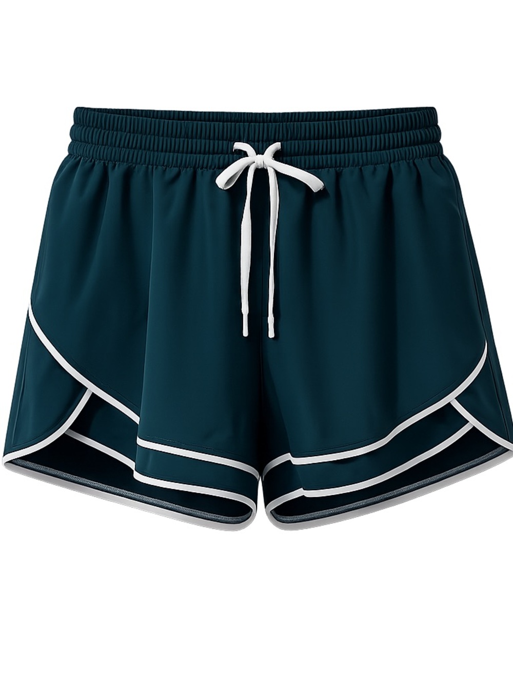 NWT CALIA High Rise Step Up Shorts XS Sea Green 3” Inseam Lined Athletic